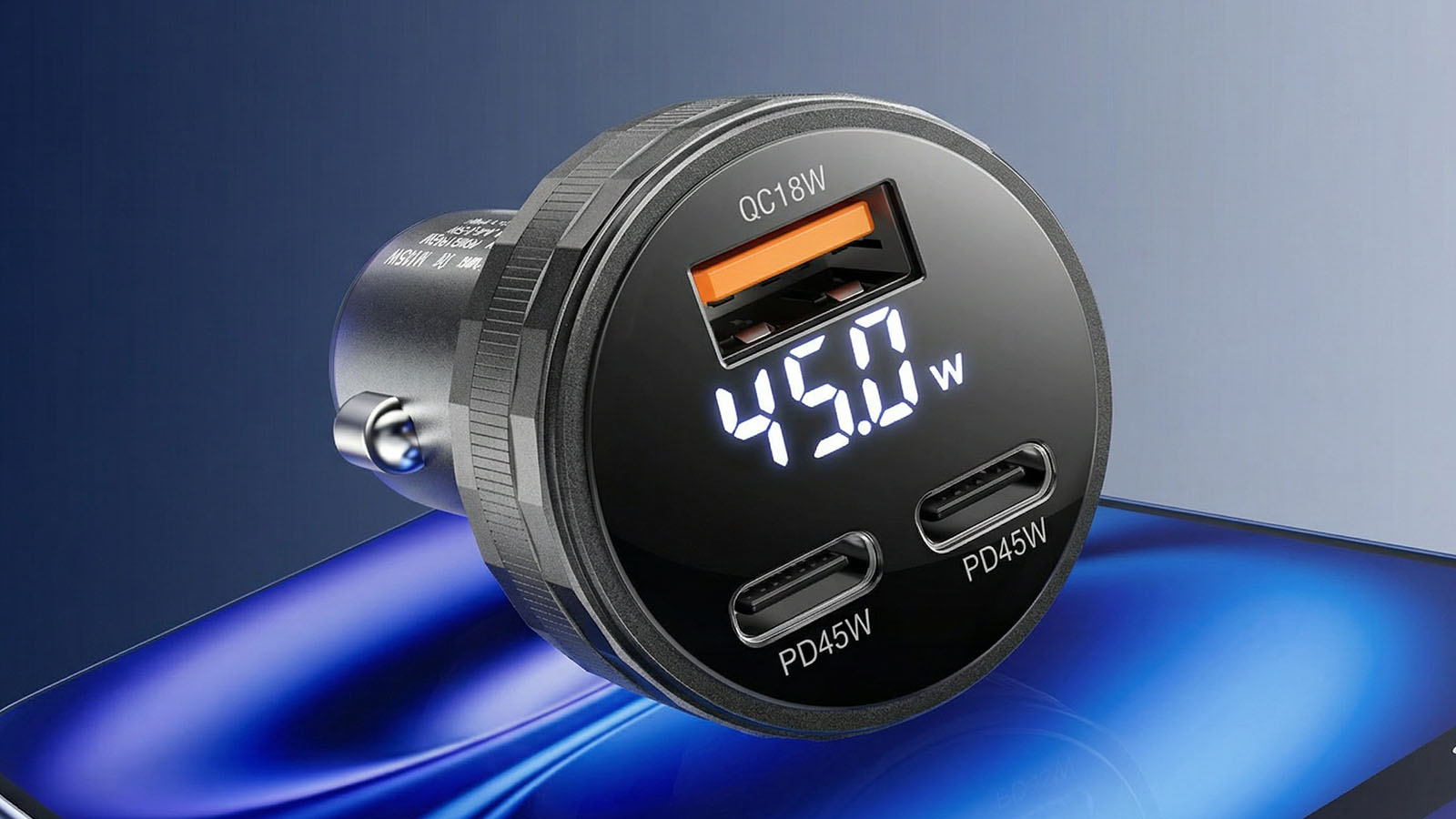 Essager 108W 3-port car charger