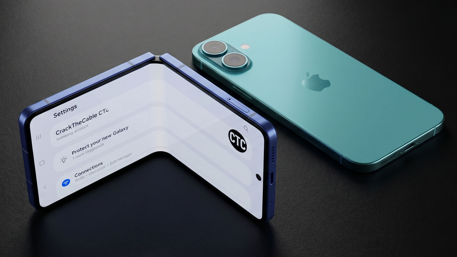 Samsung Flip 7 vs iPhone 16 comparison