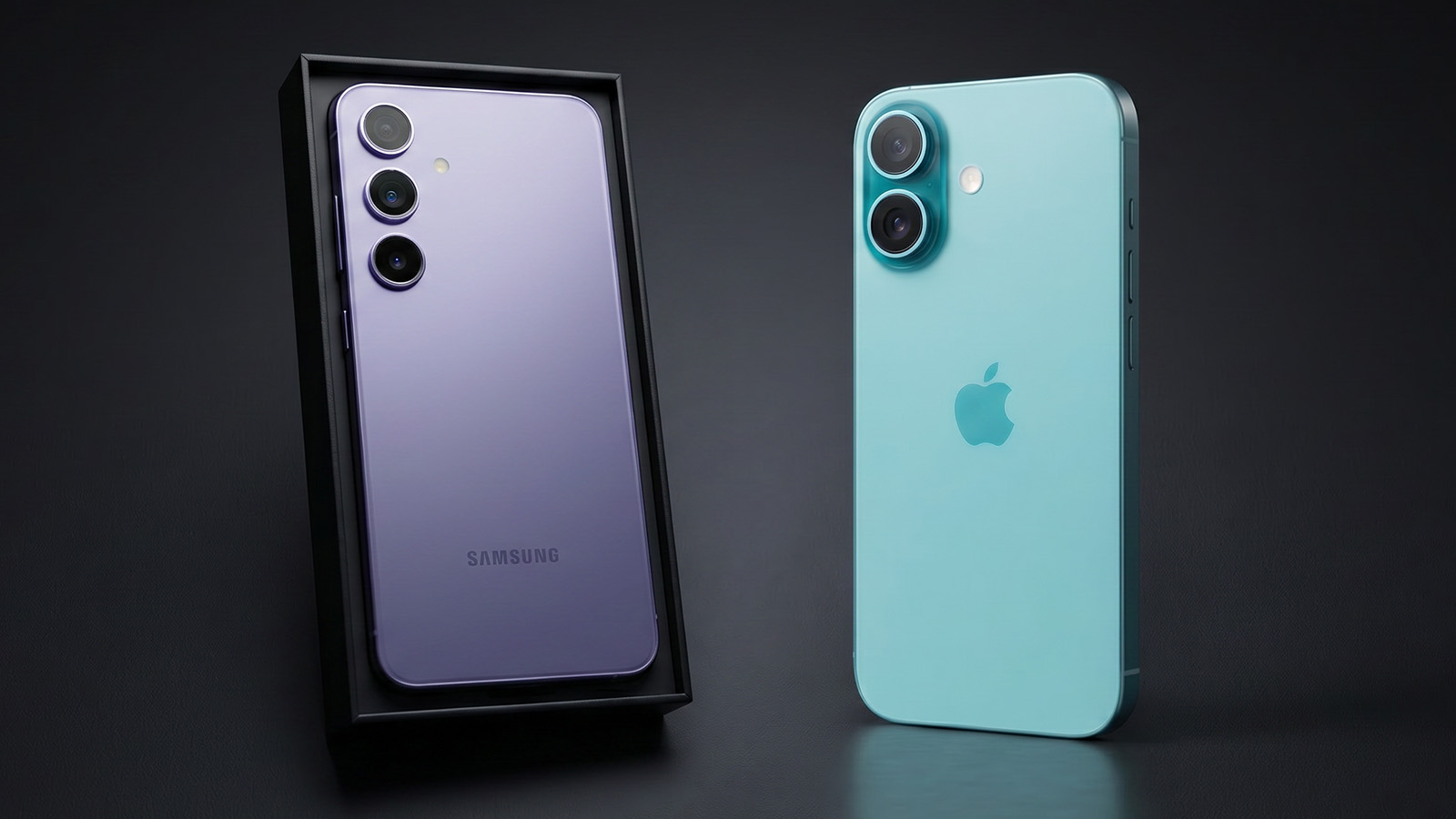 Samsung Galaxy S24 vs iPhone 16 comparison