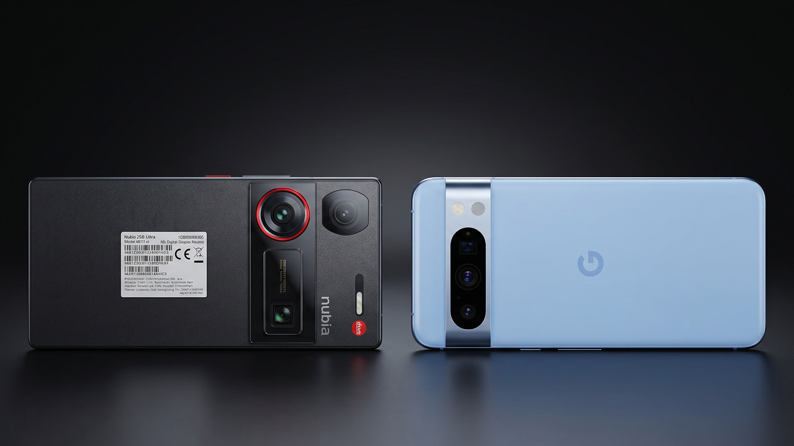 Nubia Z60 Ultra vs Google Pixel 8 Pro comparison guide