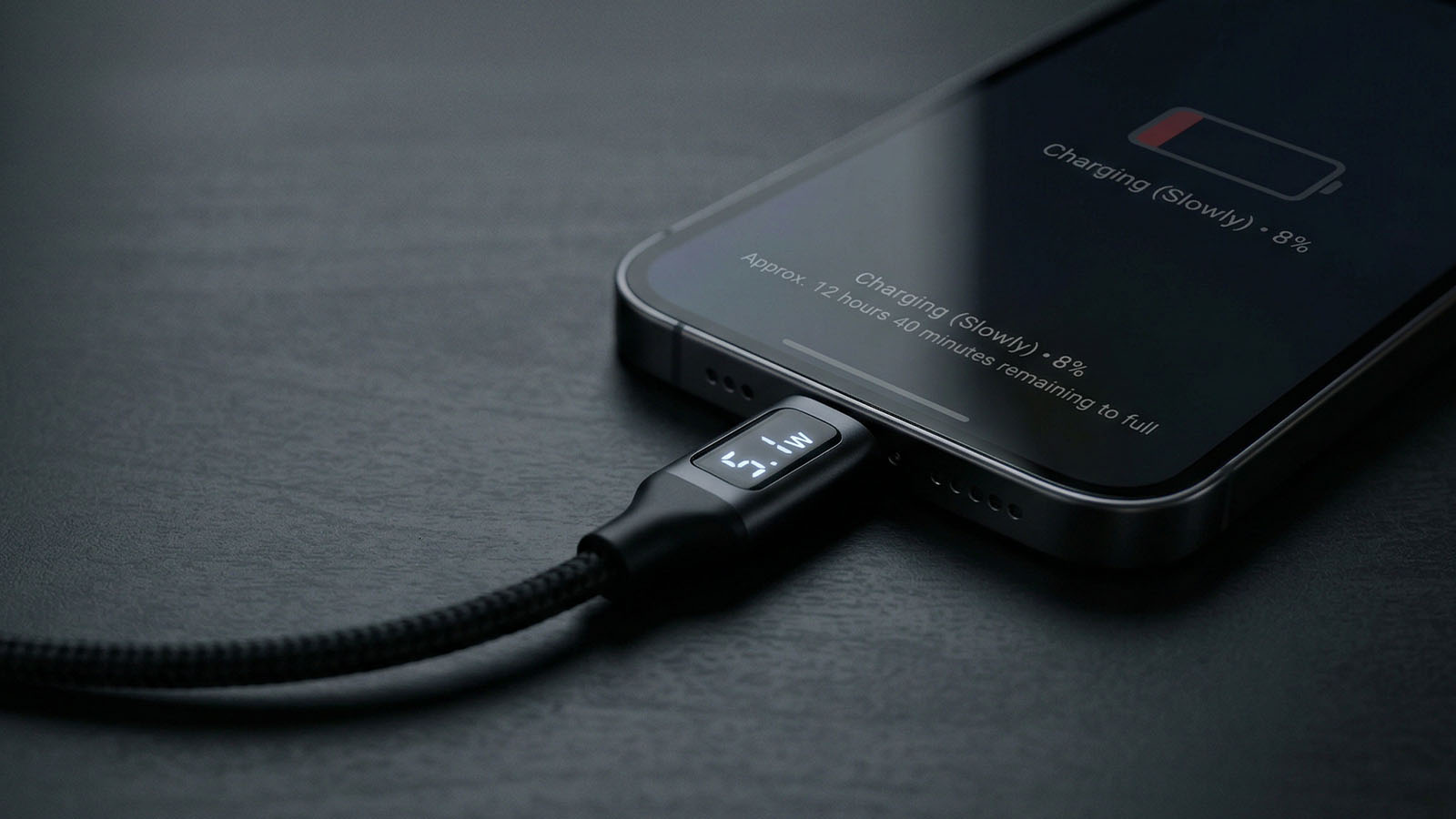 Why your phone charges slow explained through charger, cable and heat