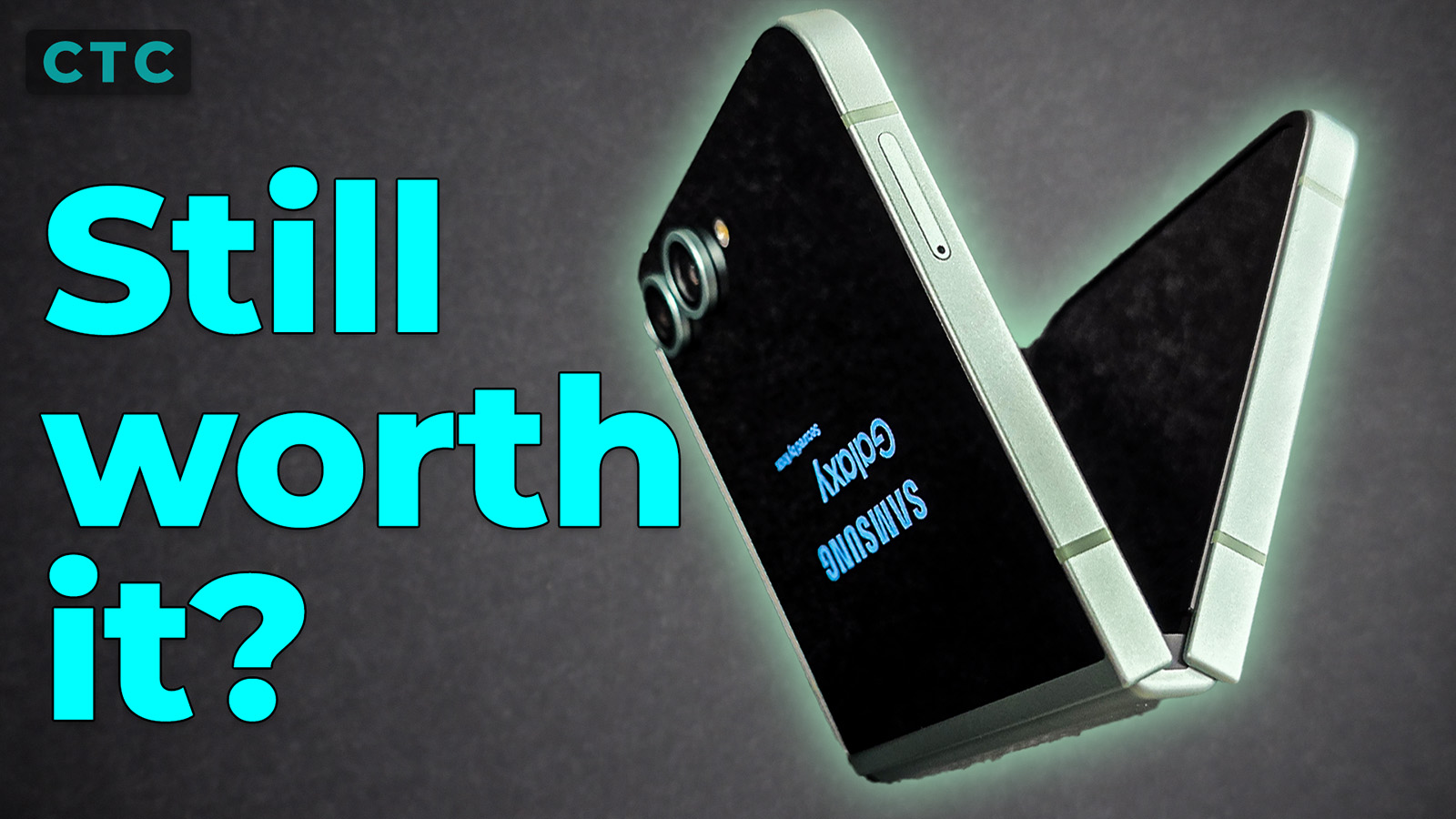 Samsung Galaxy Z Flip 6 video review real foldable hands-on test