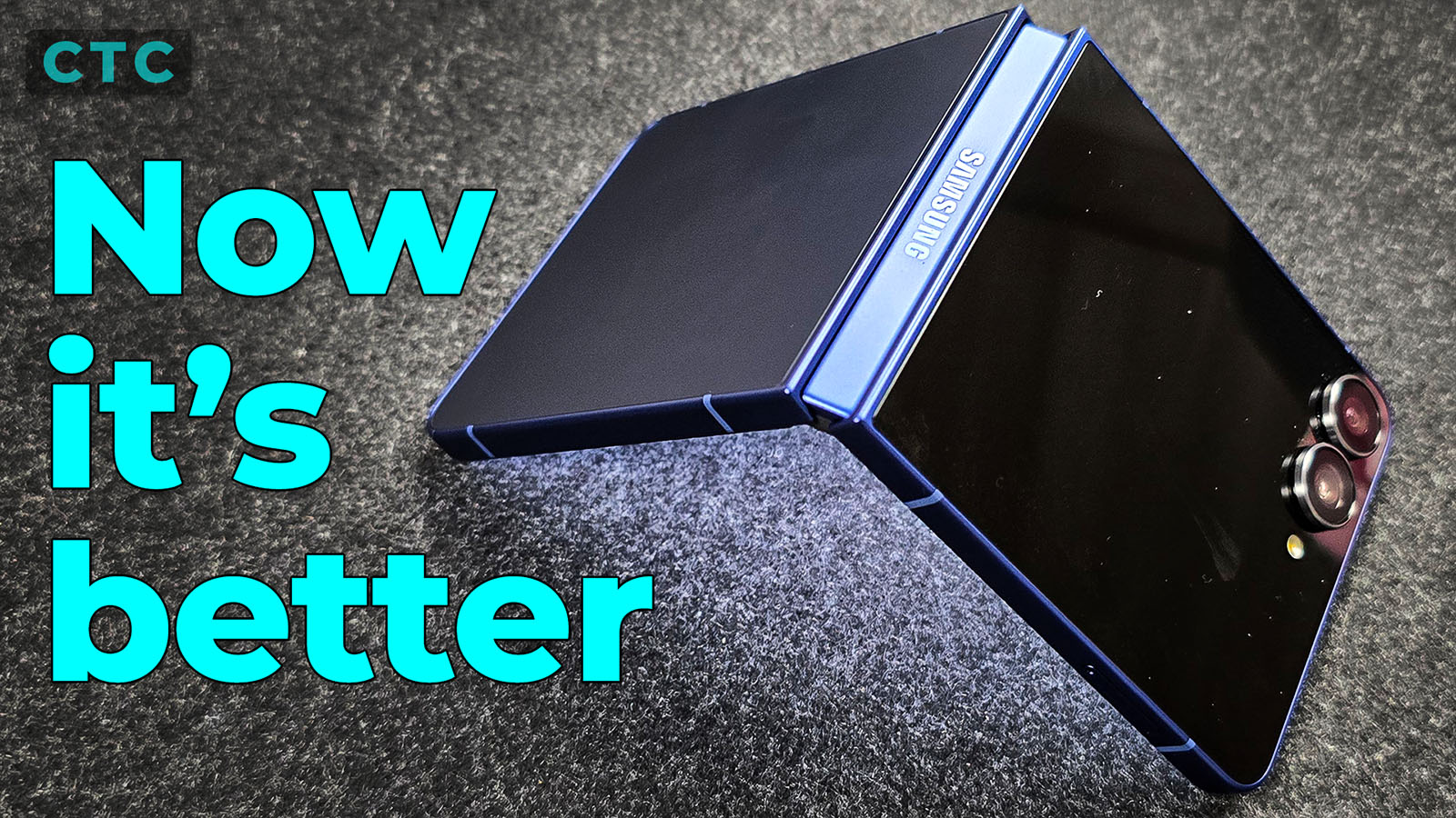 Samsung Galaxy Z Flip 7 video review compact foldable test